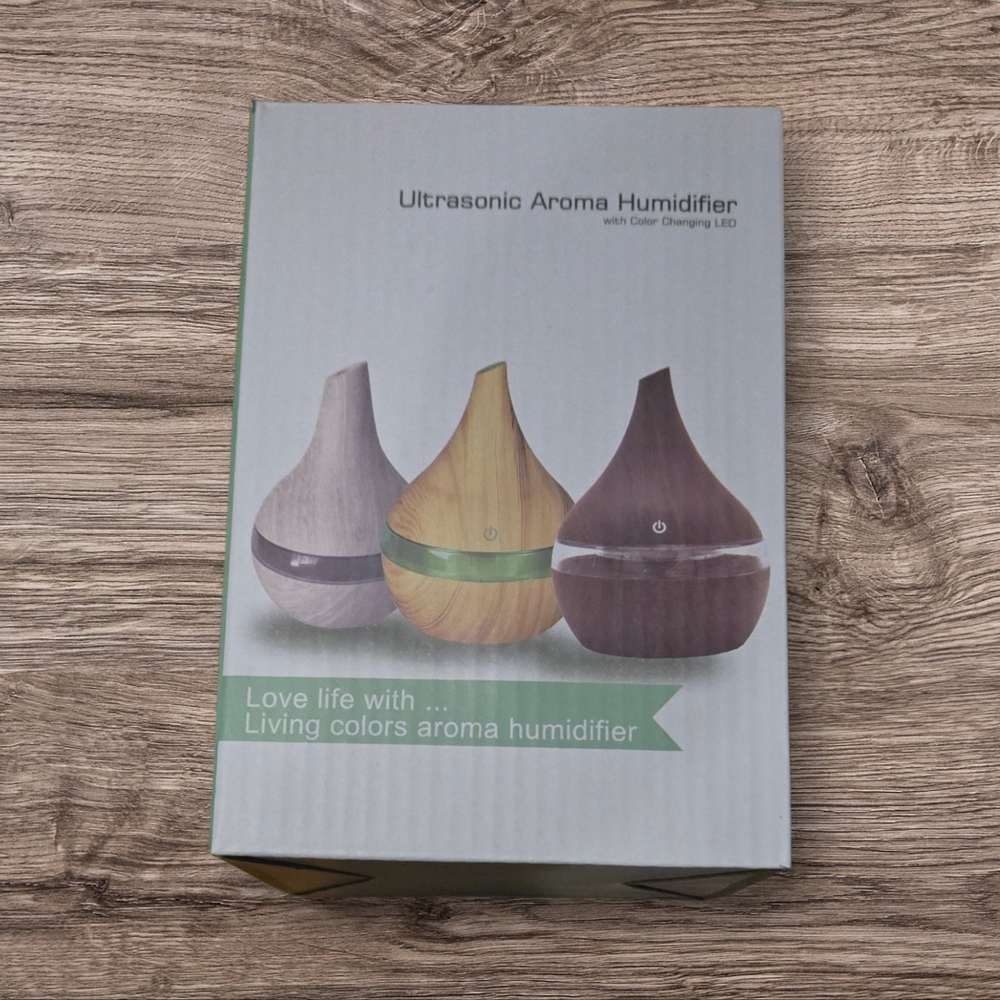 Ultrasonic Aroma Humidifier with LED